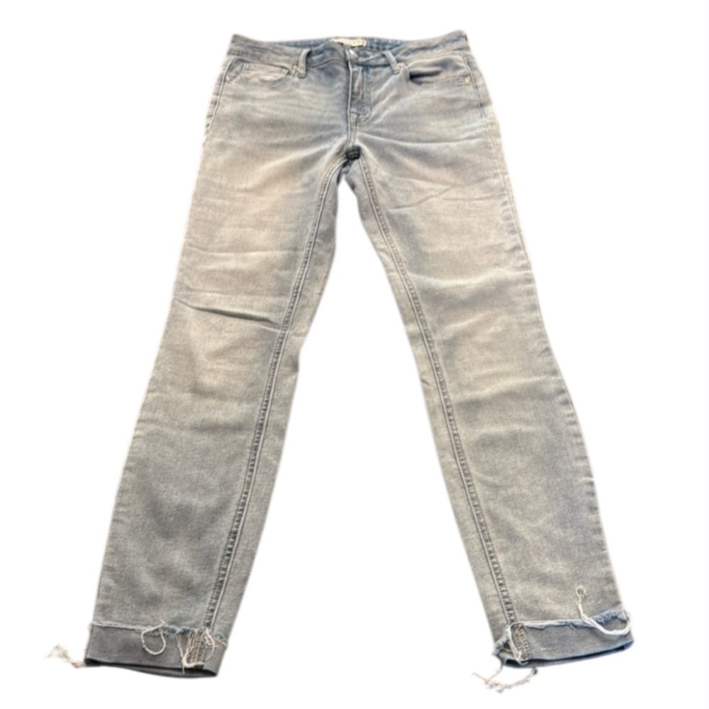 🟤 HARPER HERITAGE DENIM MID RISE SKINNY  JEANS SIZE 26